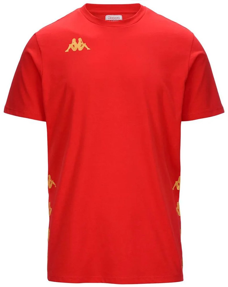 Kappa Giovo T-shirt Met Korte Mouwen Rood L Man