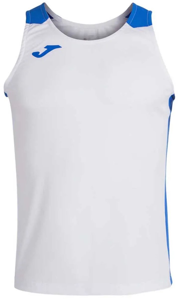 Joma Record Ii Mouwloos T-shirt Wit L Man