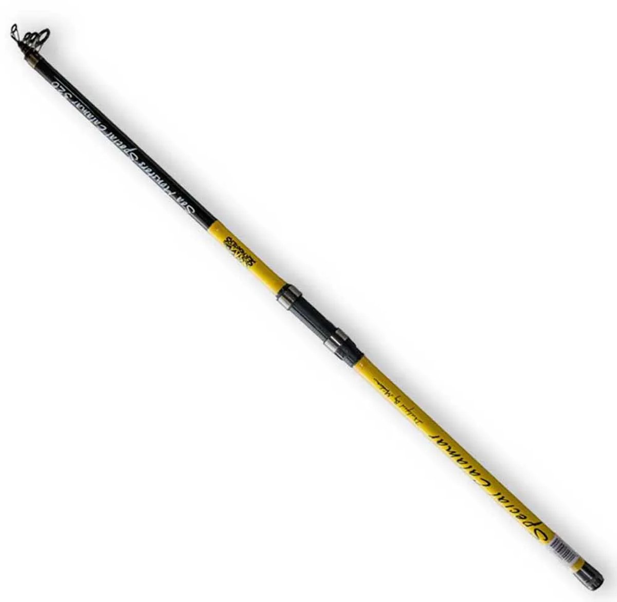 Sea Monsters Special Calamar Hengel Eging Oranje,Zwart 3.20 m / 4-100 g