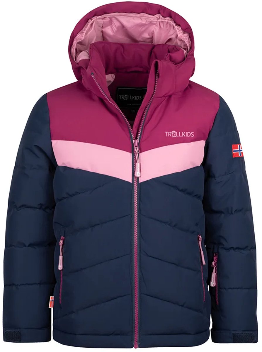 Trollkids Gryllefjord Jas Blauw 176 cm Meisje