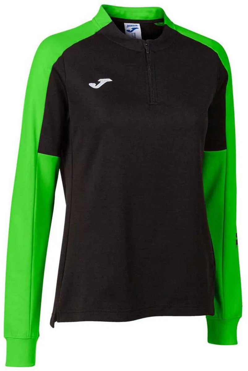 Joma Eco Championship Recycled Half Rits Sweatshirt Groen L Vrouw