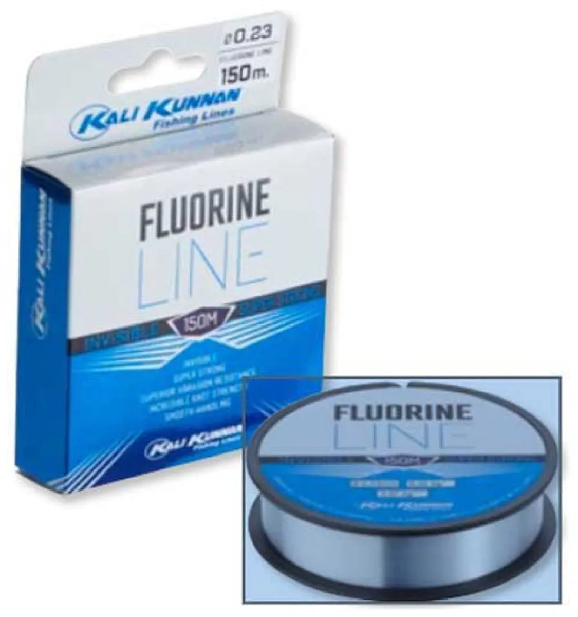 Kali Fluorine 150 M Monofilament Transparant 0.400 mm