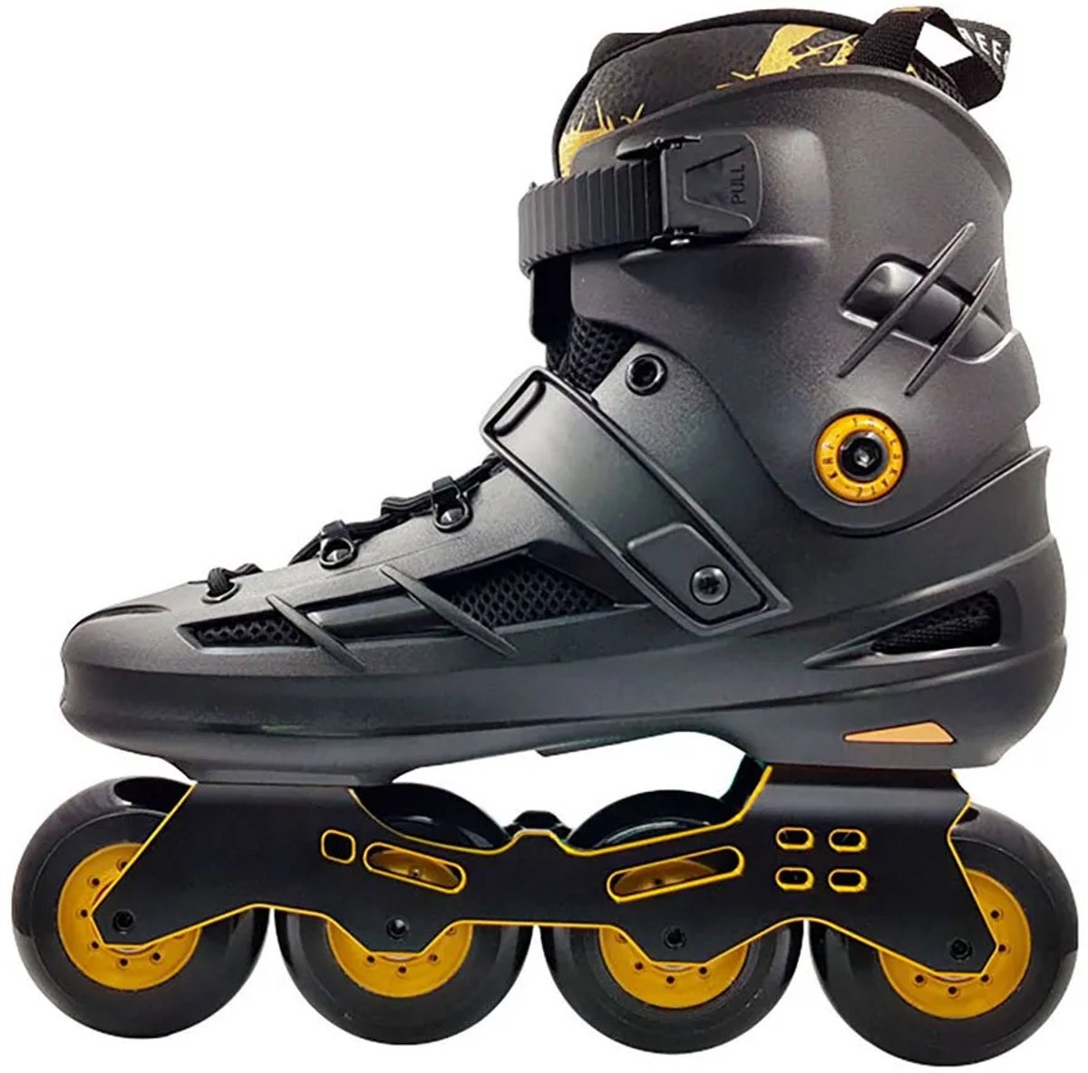 Krf Freeskate Angel 4×80 Inline Skates Zwart