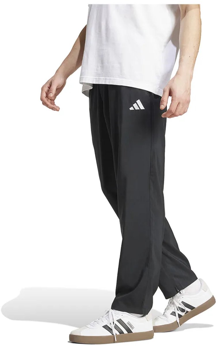 Adidas Essentials Small Logo Open Hem Stanford Trainingsbroek M Short Man Zwart