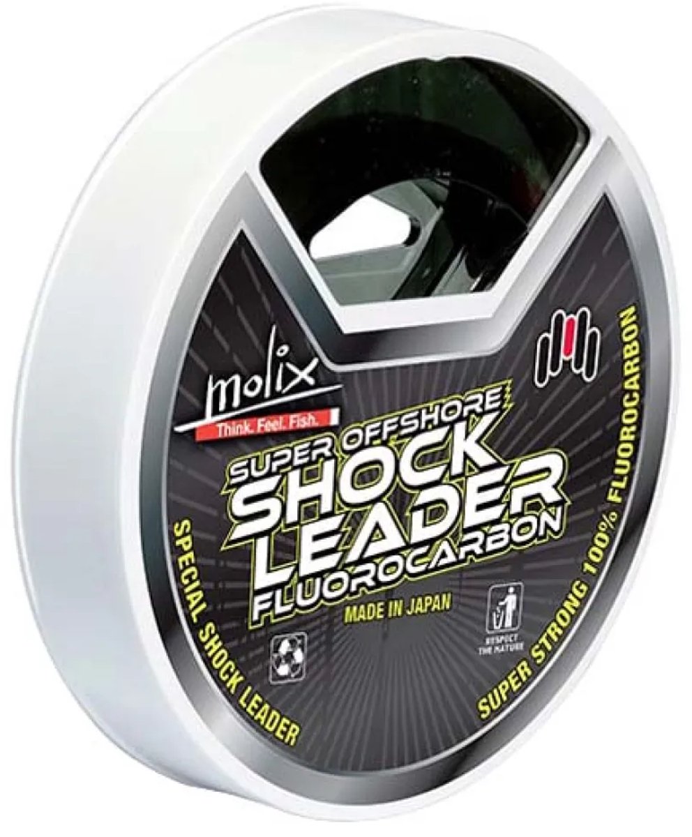 Molix Super Offshore Shock Leader Flurocarbon 25 M Wit 0.700 mm