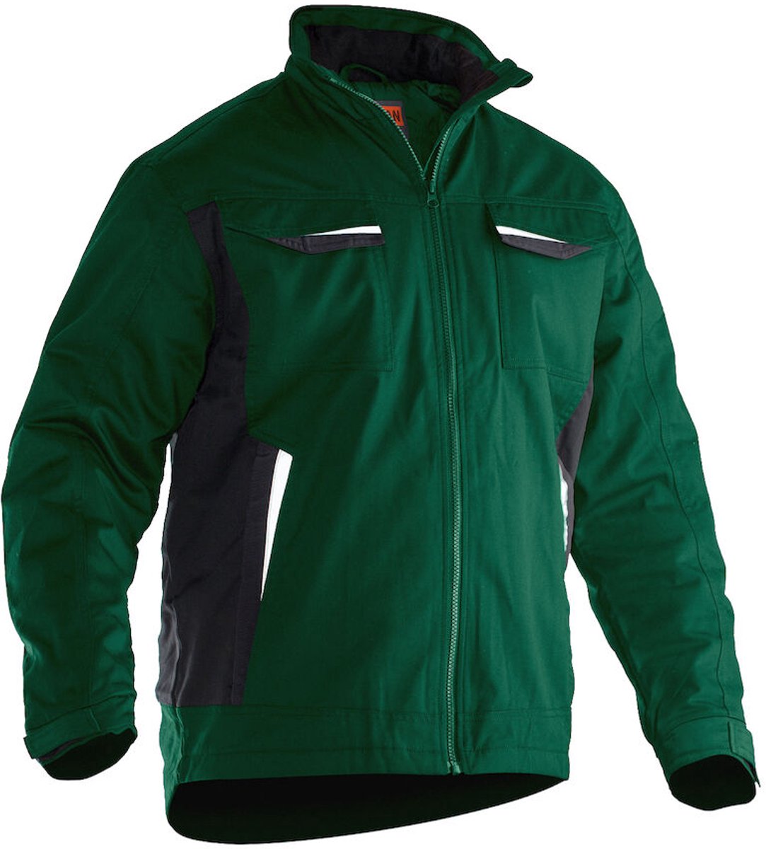 Jobman 1317 Service Jacket Lined 65131720 Bosgroen
