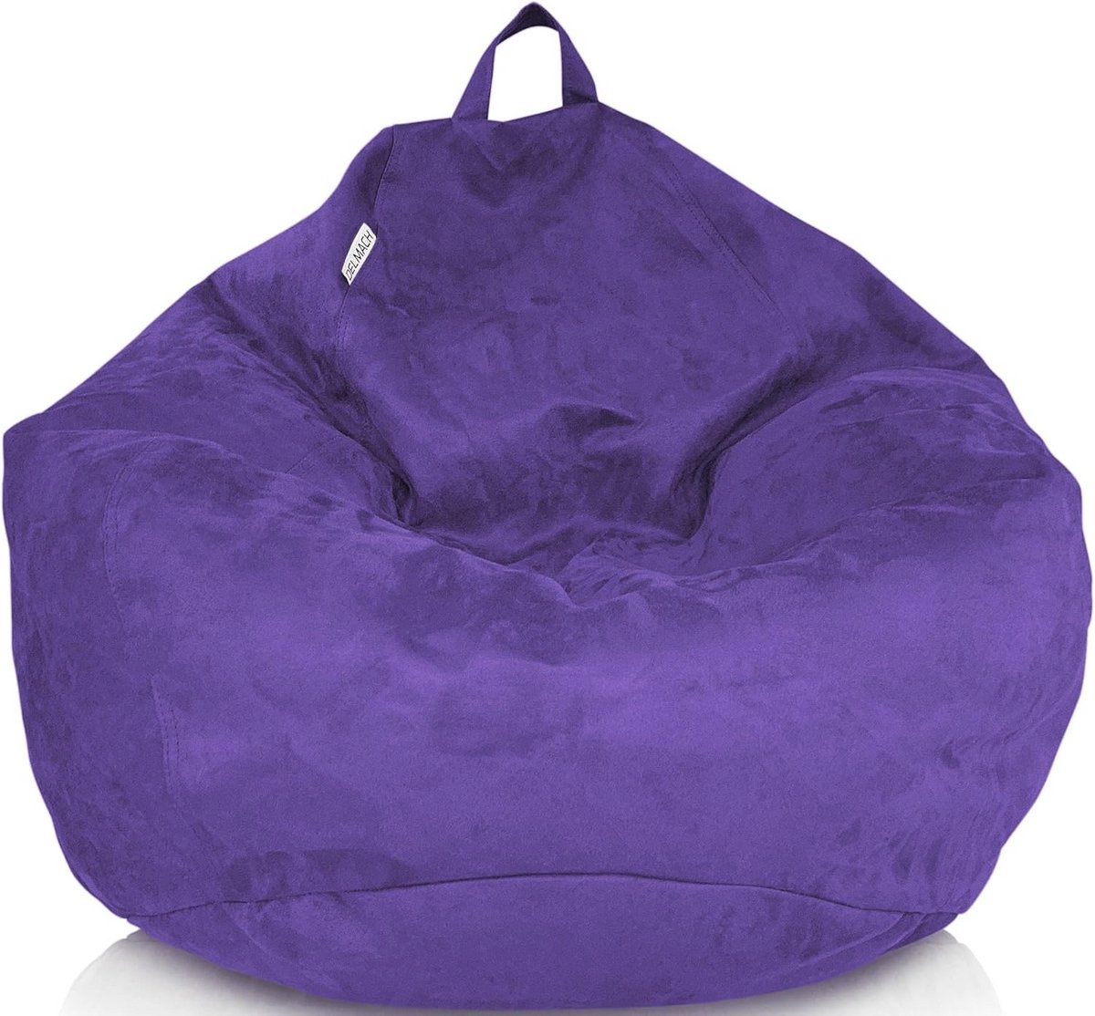 Zitzakstoelhoes voor volwassenen van comfortabele microsuède - Perfecte opslagoplossing voor knuffeldieren