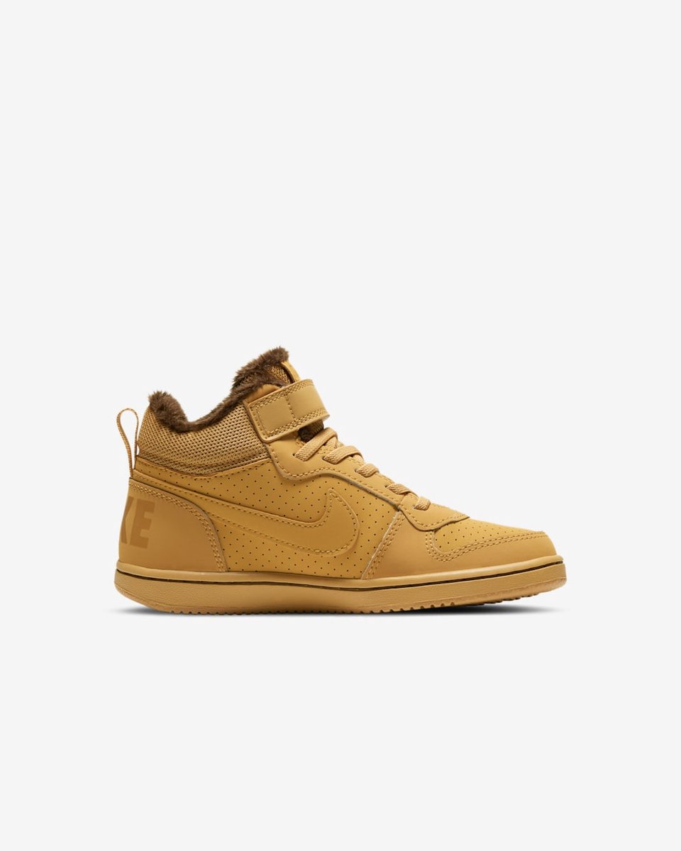 Nike Court Borough Mid Winterschoen Kinder Sneaker Bruin