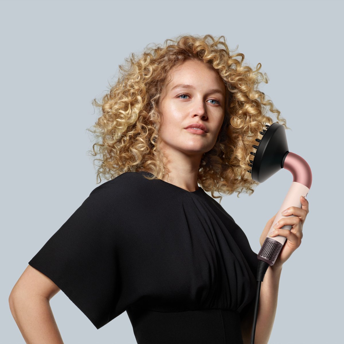 Dyson Supersonic Föhn Curly+Coily - Red Velvet/Goud - afbeelding 3