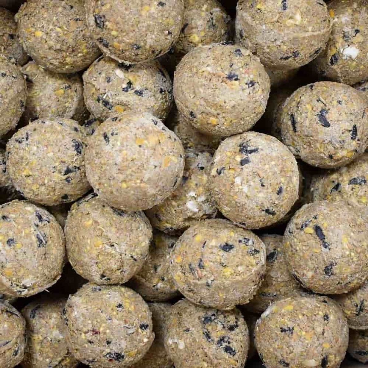 200x Mezenbollen met Insecten 90 g Zonder Net 100% Natuurlijk Vogelvoer