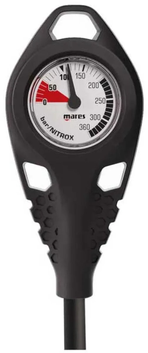 Mares Mission 1 Bar/mt Manometer Zwart