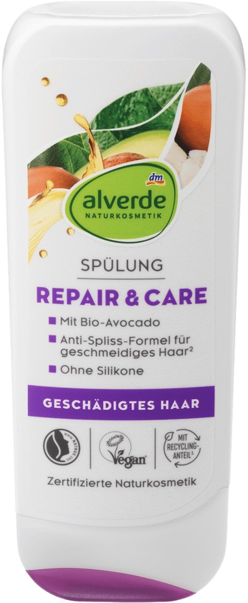 Alverde natuurlijke cosmetica Conditioner met avocado en sheaboter, 200 ml