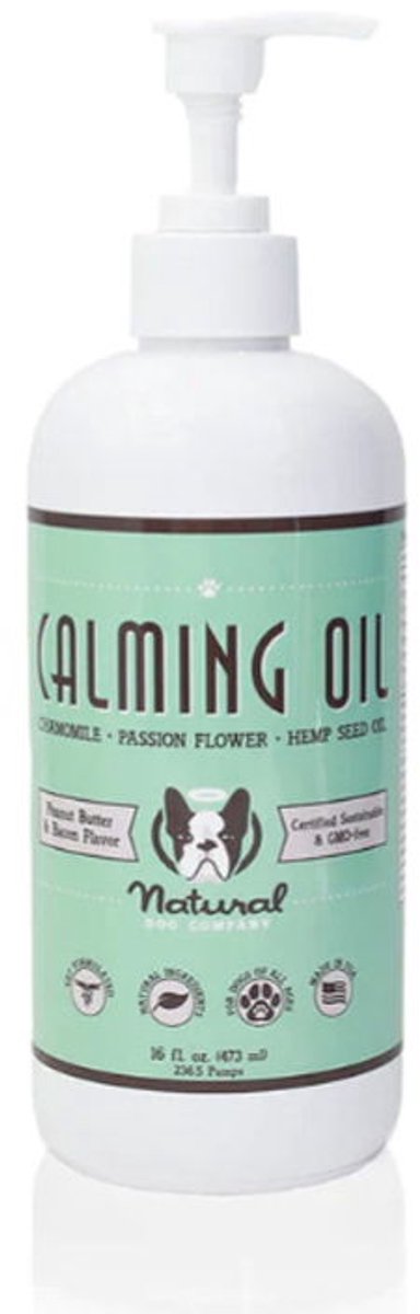 Natural Dog Calming Oil - Supplement voor honden