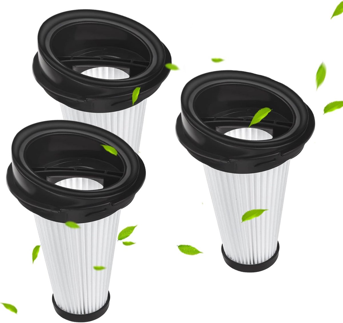 3 stuks Vervangingsfilter voor stofzuiger - geschikt voor Grundig VCH9929 - VCH9930 - VCH9931 - VCH9932 & BEKO VRT61818VW - VRT61814VR - VRT61814VB - VRT61821V