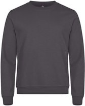 Pull Col Rond Clique Miami - Grijs Métal - Taille XXL