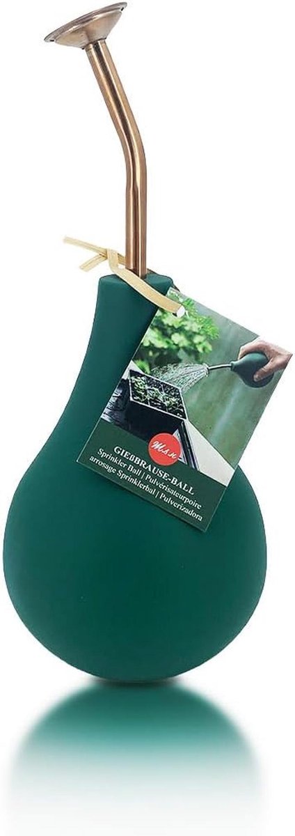 Koperen Plantenspuit met Lange Tuit voor Delicate Planten en Bonsai (500 ml, Donkergroen)