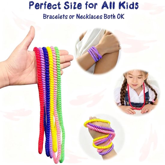 OUYLAF Bijtketting Kauwketting - spoel armband - Kauwketting Kind - zintuiglijk speelgoed - Decompressie speelgoed - Oraal sensorisch kauwspeelgoed - 16pcs van Merkloos — afbeelding 3