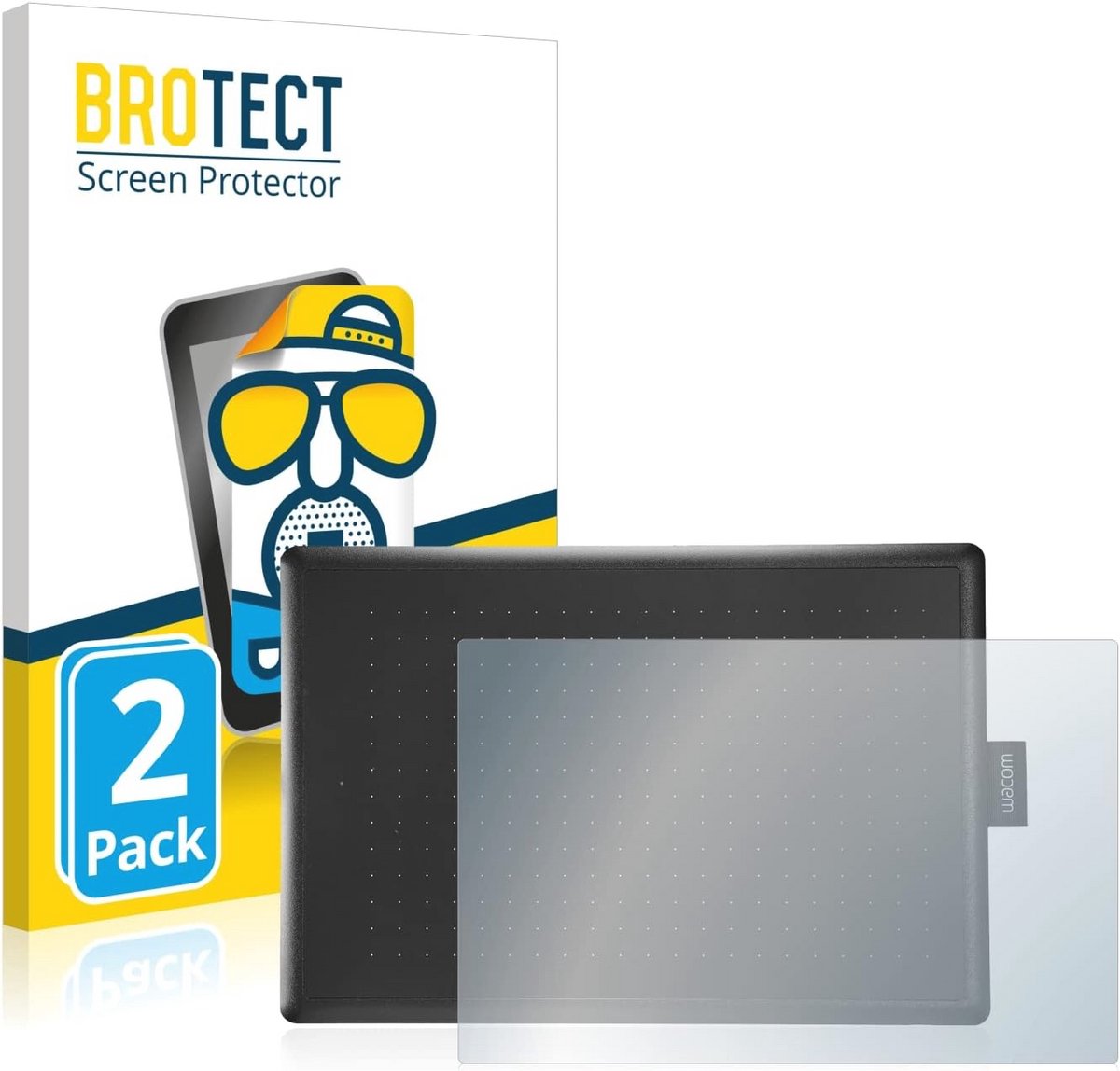 Anti-reflective Screen Protector for Wacom One Medium - 2 Pieces, Matte, Scratch Resistant