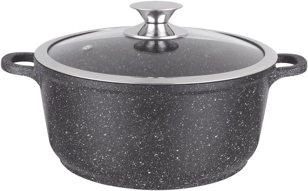 Kookpan Gegoten Aluminium 20 cm - Vaatwasmachinebestendig en Inductiegeschikt