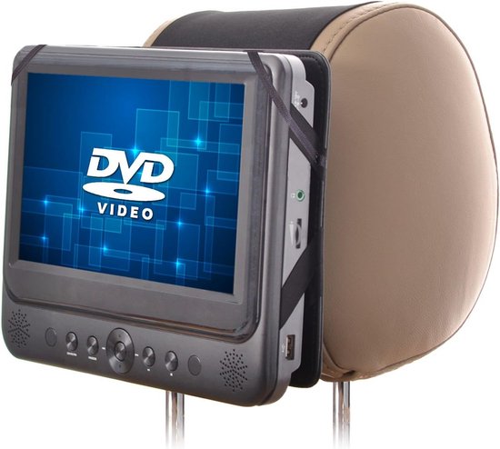 Hoofdsteunhouder voor 10 inch draagbare DVD-speler met draaibare monitor — afbeelding 4