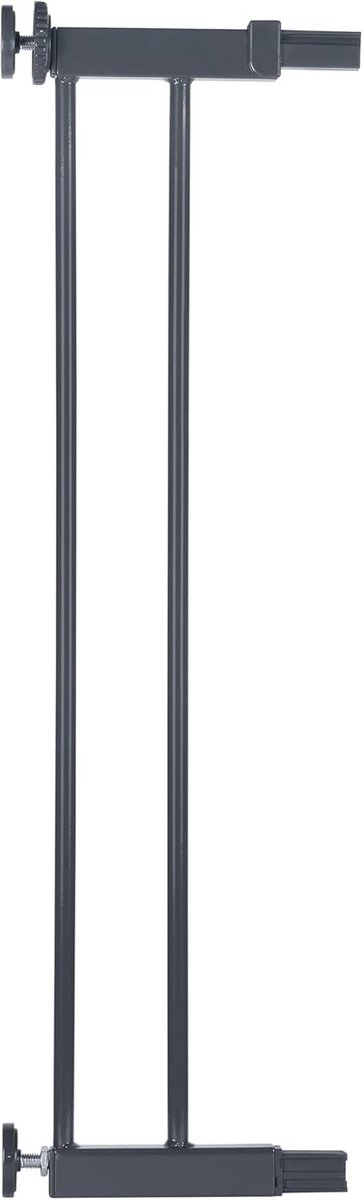 Zwarte Babyhekverlenging van 14 cm - Eenvoudig te Monteren zonder Boren