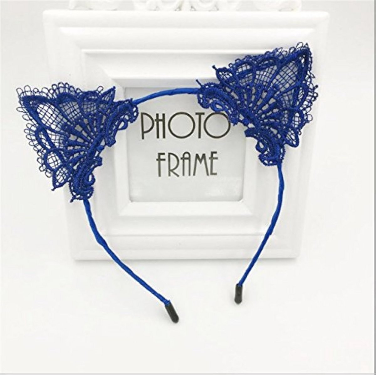 Lace Katten Oren Hoofdband – Sexy Haaraccessoire voor Avondkleding en Themafeesten