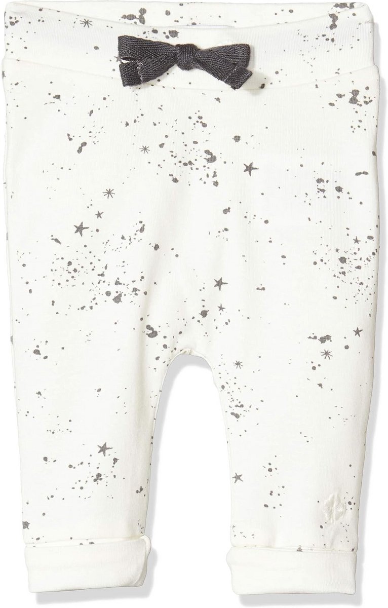 Comfortabele babybroek van biologisch katoen met sterrenprint