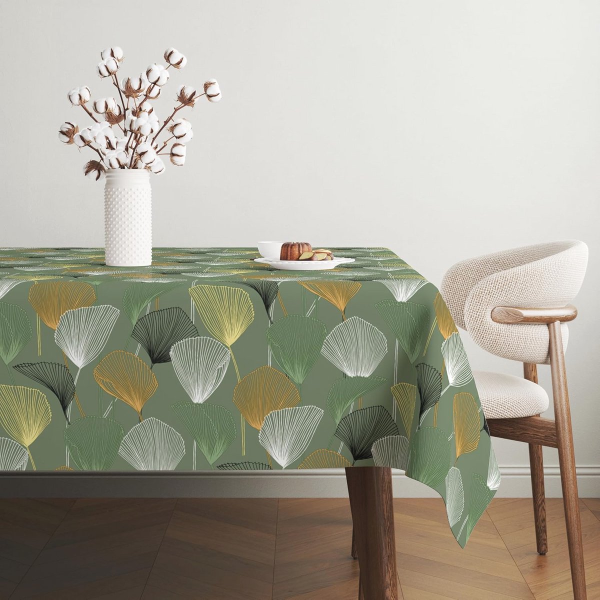 Groen Tafellaken 240 x 140 cm - Water- en Vlekafstotend