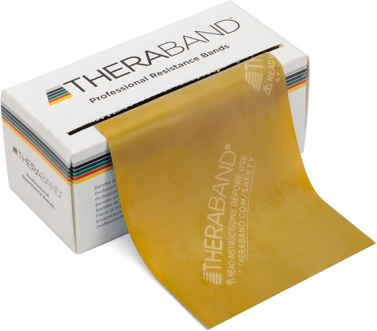 Professionele Weerstandsband voor Fysiotherapie en Thuis Training - 6 Yard Elastische Band voor Bovenlichaam, Onderlichaam en Core Oefeningen