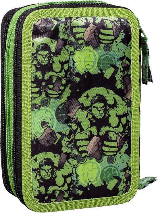 Trousse Scolaire Triple Clondo Pour Filles Fans De Stitch - 45 Accessoires Inclus, 3 Fermetures Éclair, Compartiments Organisés Avec Crayons De Couleur, Feutres, Colle Et Ciseaux