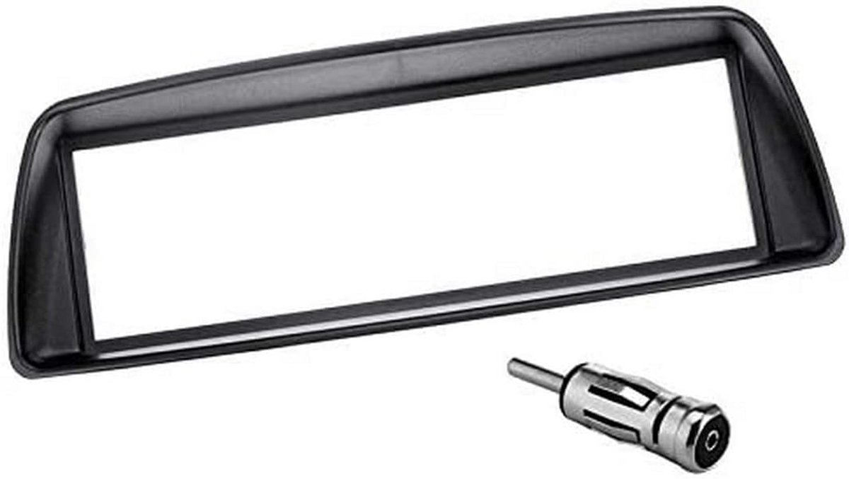 1 DIN Autoradio Paneel met Antenne Adapter en ISO Aansluitkabel voor Peugeot, Citroen en Toyota