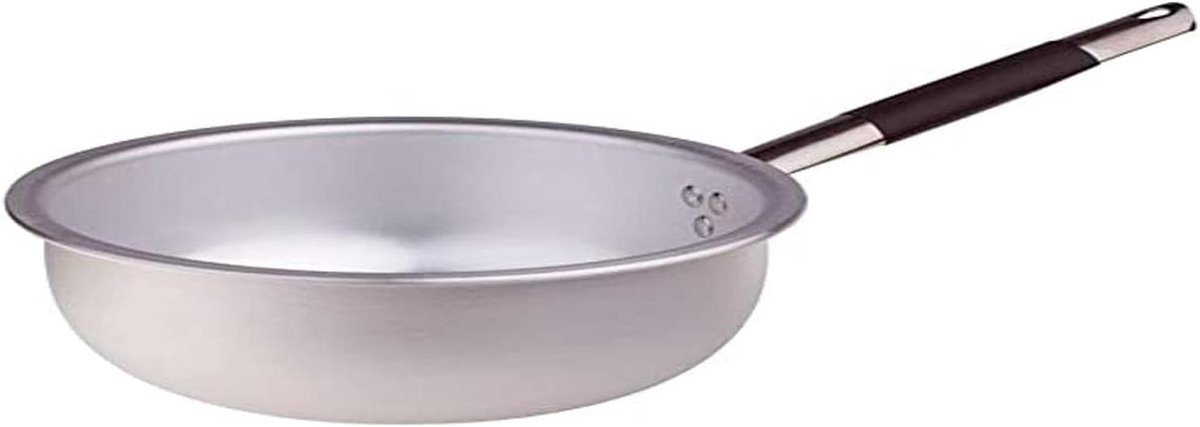 Klop Koekenpan 20 cm - 3 mm Dikke Koekenpan met Koel Handvat