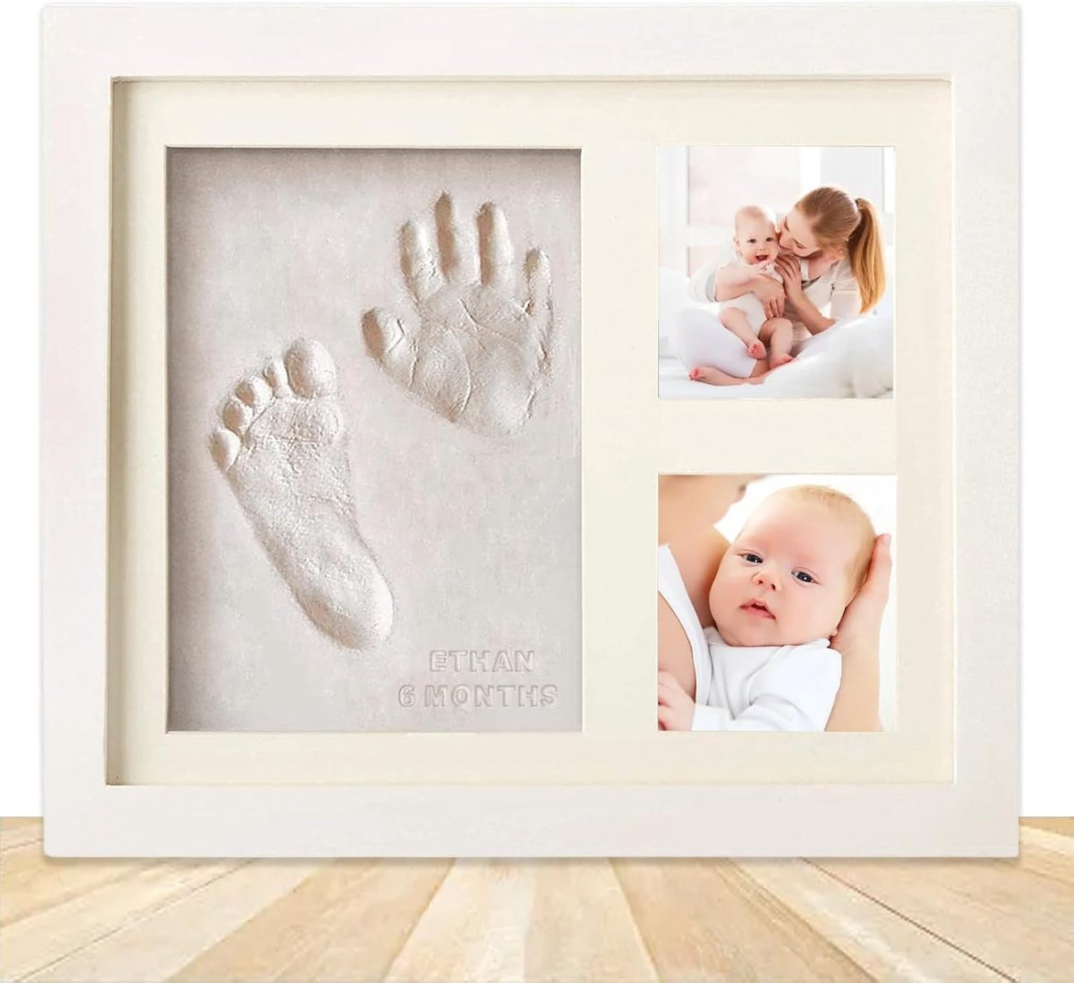 Hand- en voetafdruk set voor baby's - Creatieve gipsafdrukken en herinneringen