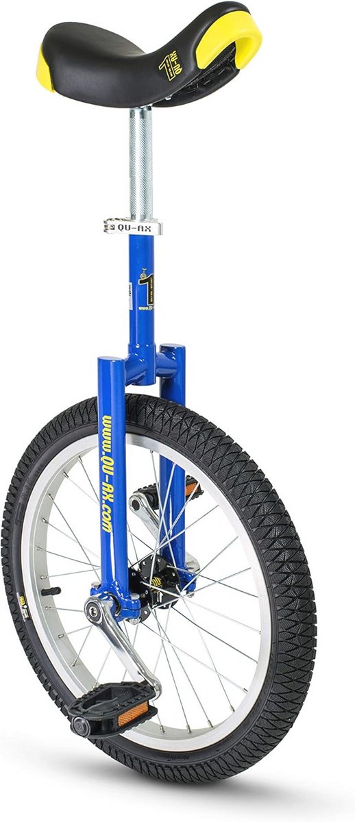 Luxe eenwieler voor volwassenen - blauw, één maat