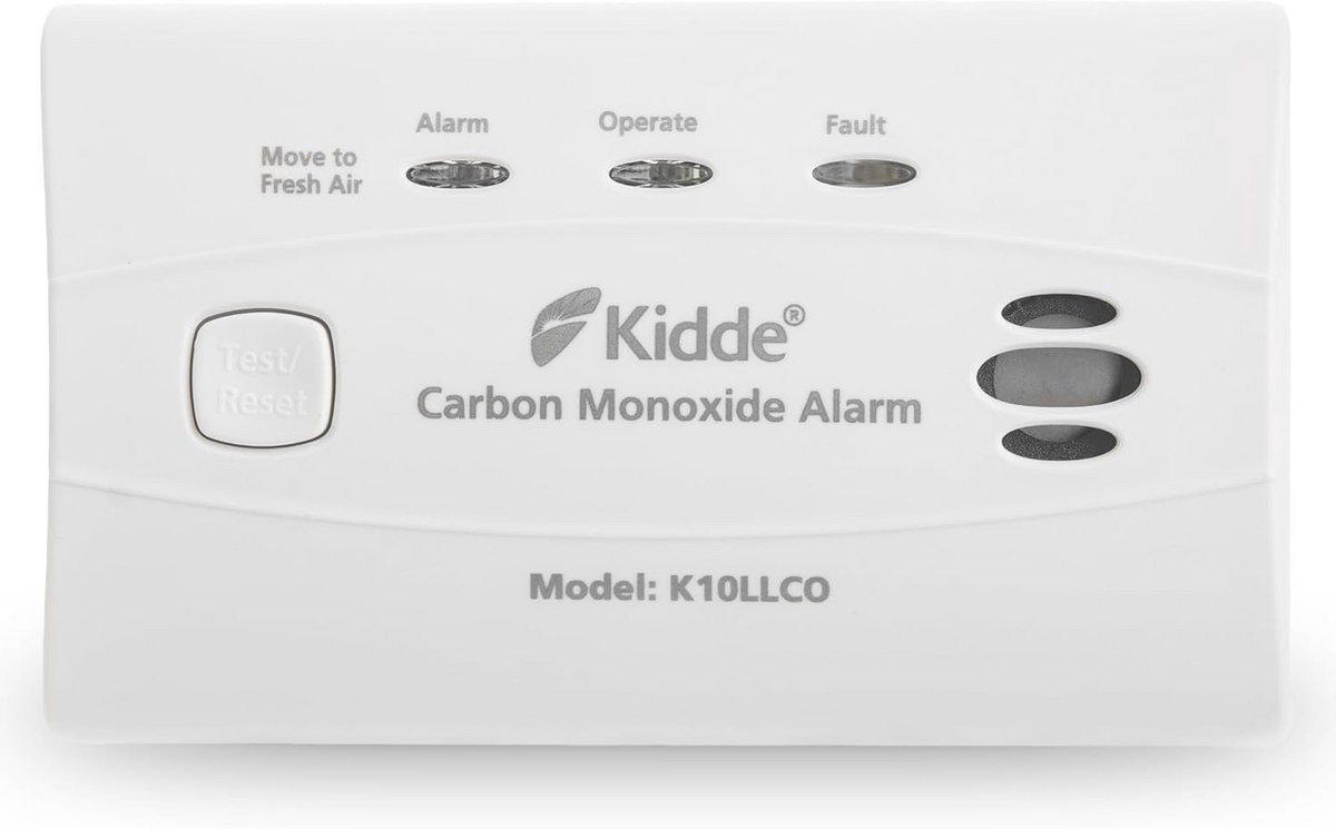 Koolmonoxidealarm met Digitale Weergave en Verzegd Accu - Veiligheidsoplossing voor Thuis
