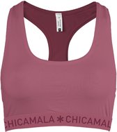 Chicamala – Dames Racerback - BH zonder beugel – Dames Ondergoed – Lingerie - Sport BH – Kleding - 95% Katoen – Dames kleding