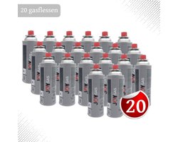 Gasfles butaan gasbus - 227 gram - 20 stuks in de verpakking