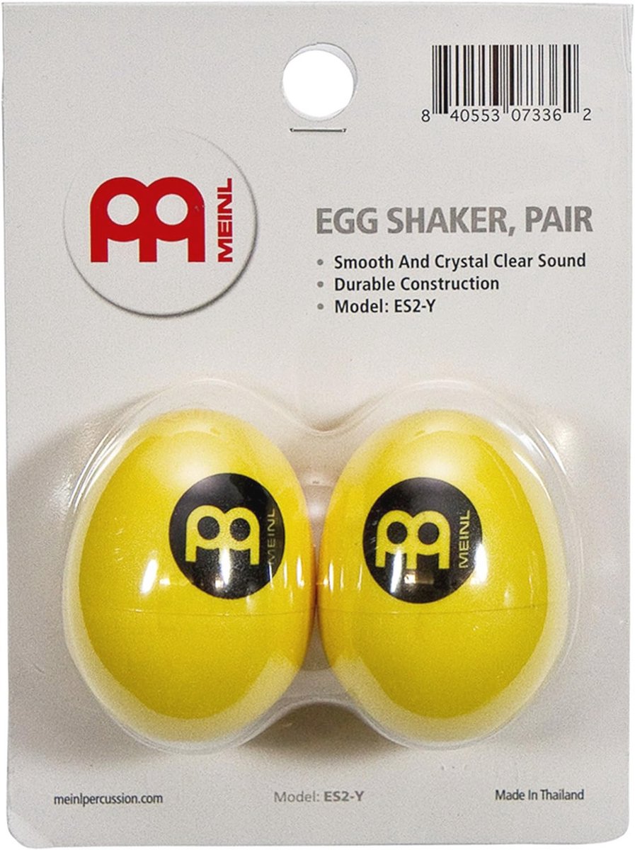 Geel Eier Shaker voor Percussie - Muziekinstrumenten