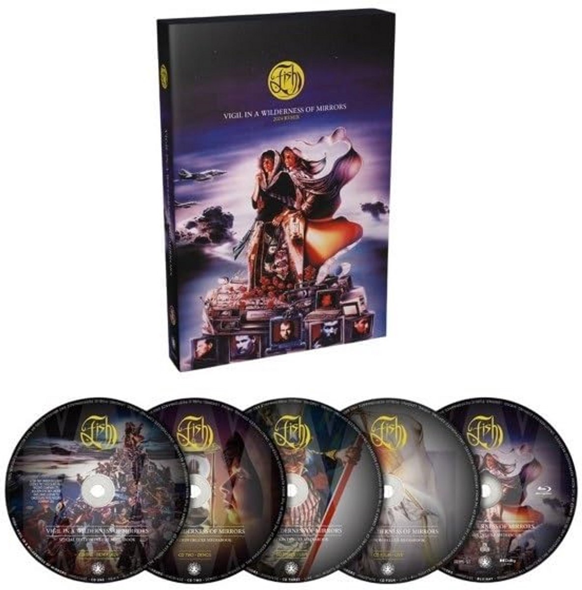 Vigil In A Wilderness - Album met 3xCD en 2xBlu-ray