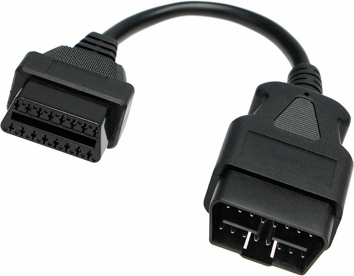 OBD2 Verlengkabel 16-pins Diagnose-interface 20 cm