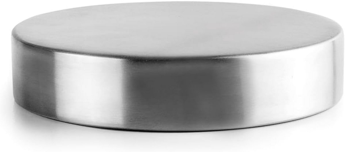 Ronde koelplaat van roestvrij staal, 9,5 cm