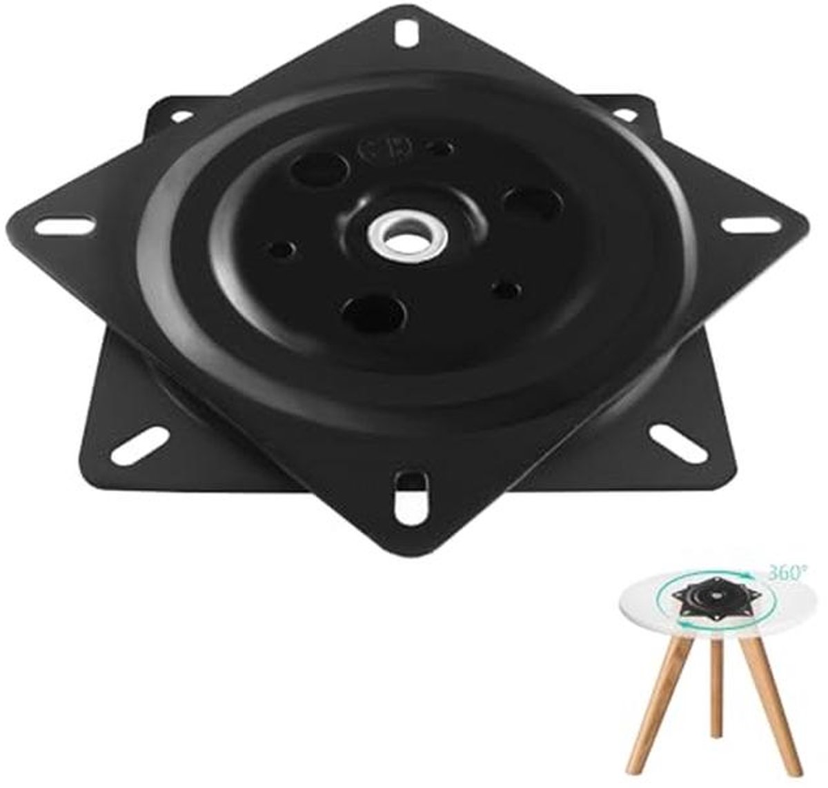360° Draaiplateau met Hoge Draagkracht voor Meubels - Kogellagers voor Stoelen, Krukken en Tafels