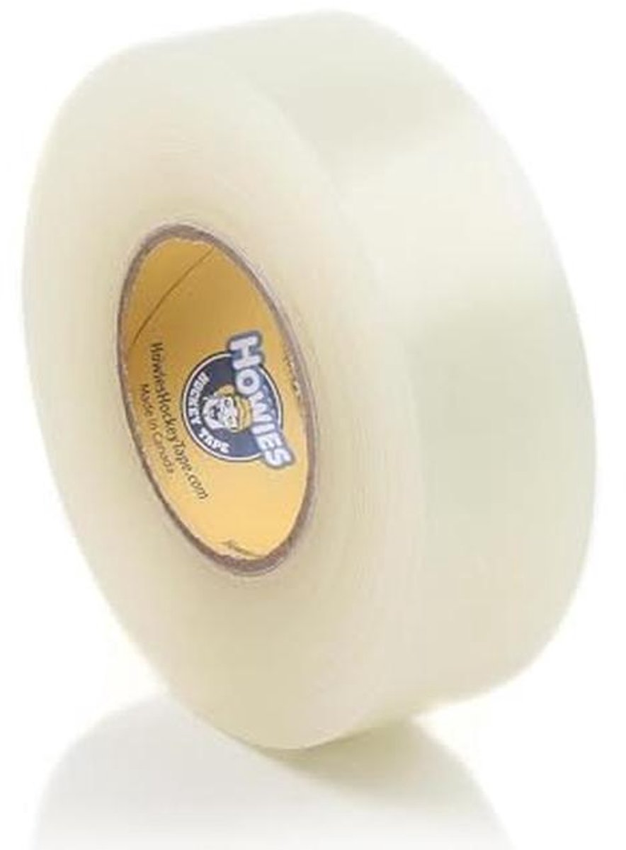 Howies Shin Pad Tape voor ijshockey, hockey steuntape Clear 27 meter