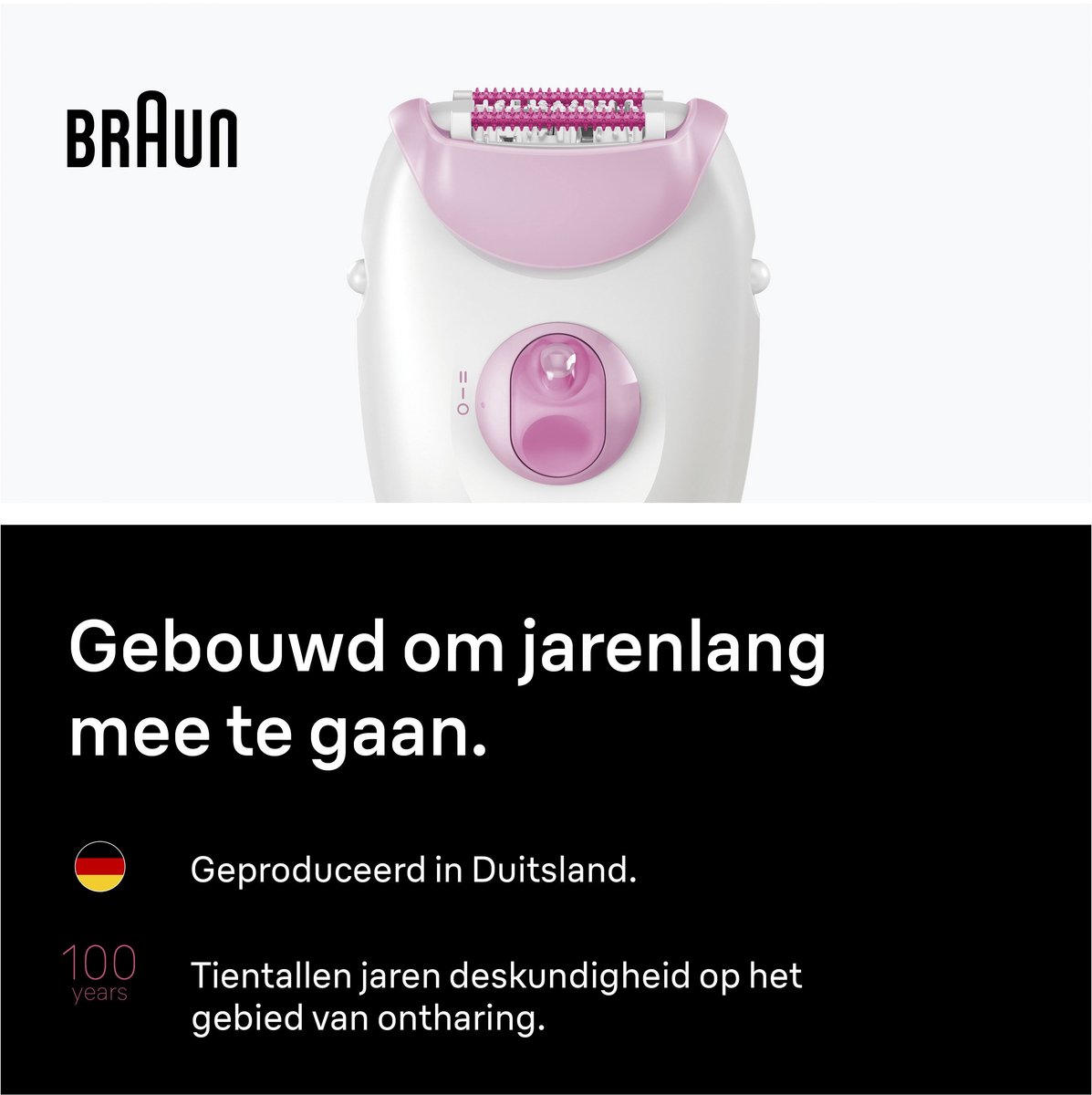Braun Silk·épil 3 3-031 - Epilator met snoer - Langdurig Gladde Huid - Ladyshave Scheerkop en Trimmerkam thumbnail 5