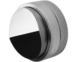 Unyqoos® Zware espresso Distributeur voor barista's met verstelbare hoogte 58 mm, Roestvrij staal, Zilver