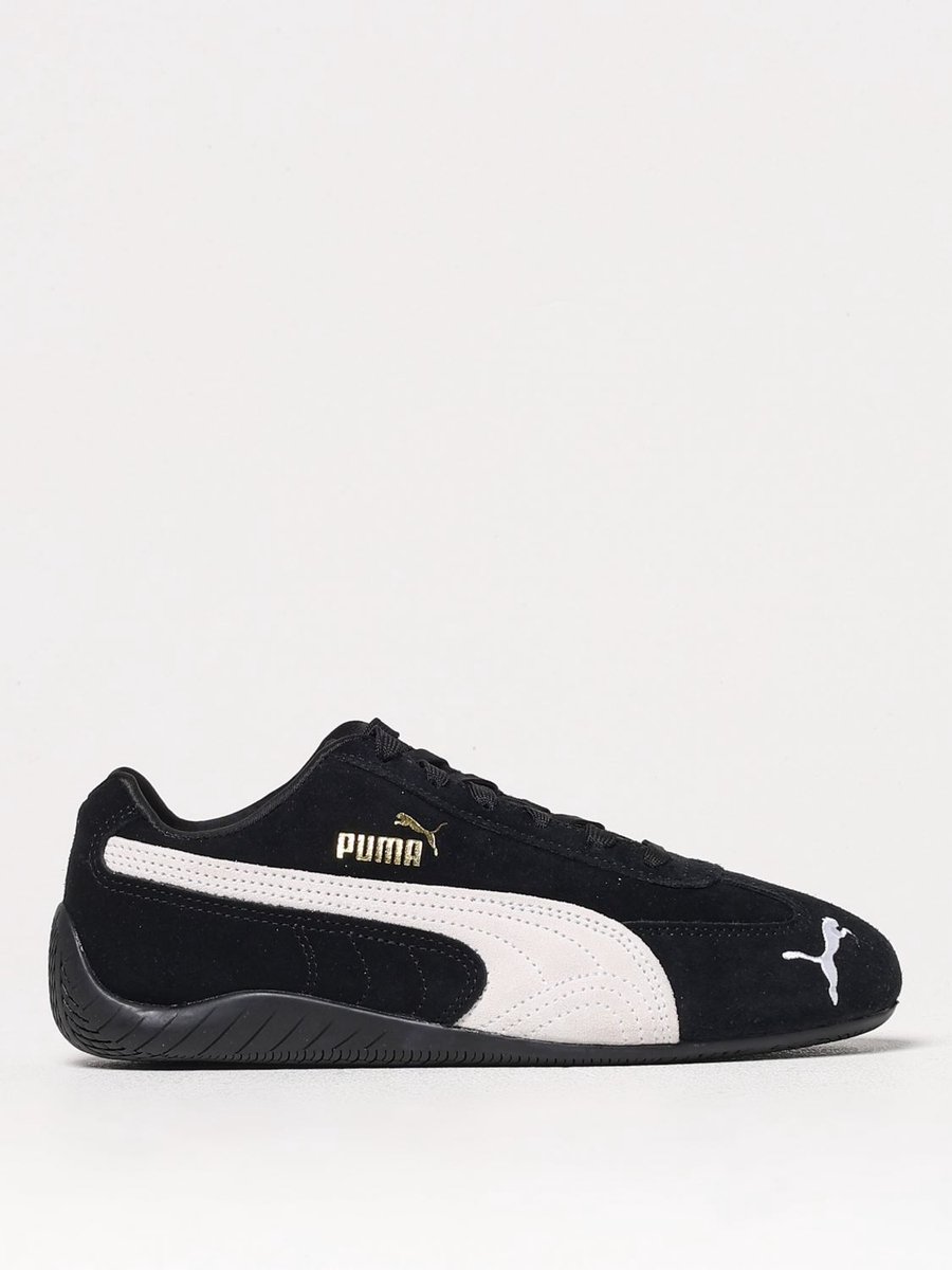 Speed Cat Suede Classic Sneaker Wo Zwart