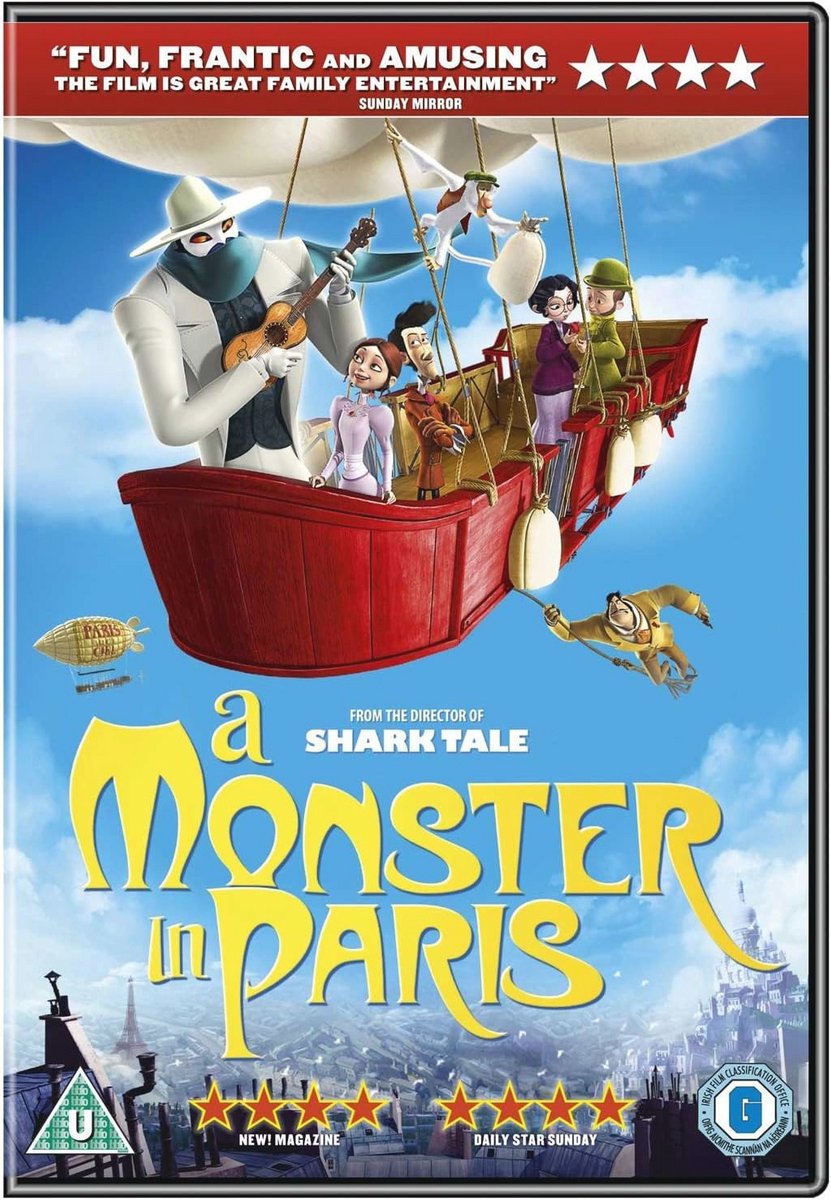Monster in Parijs - Geanimeerde Romantische Film