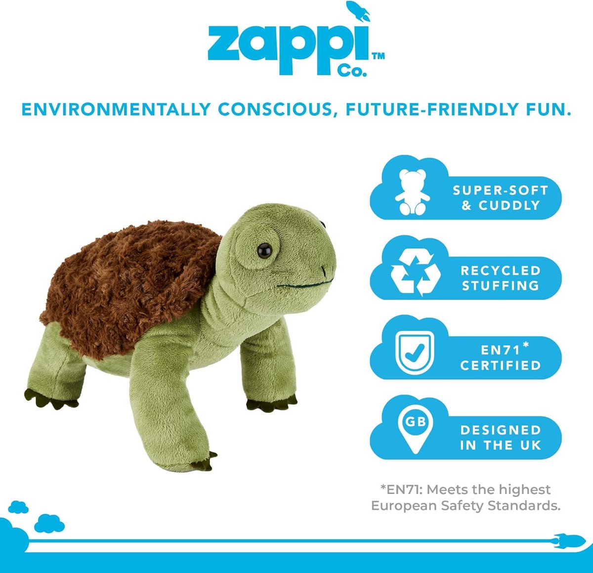 Gerecycled Pluche Monitorhagedis Speelgoed voor Baby's - 66 cm Zachte Knuffel