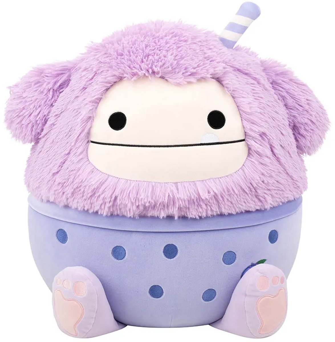 Squishmallows - Large Plush 40cm Dilka - Boba Lavender Bigfoot — afbeelding 10