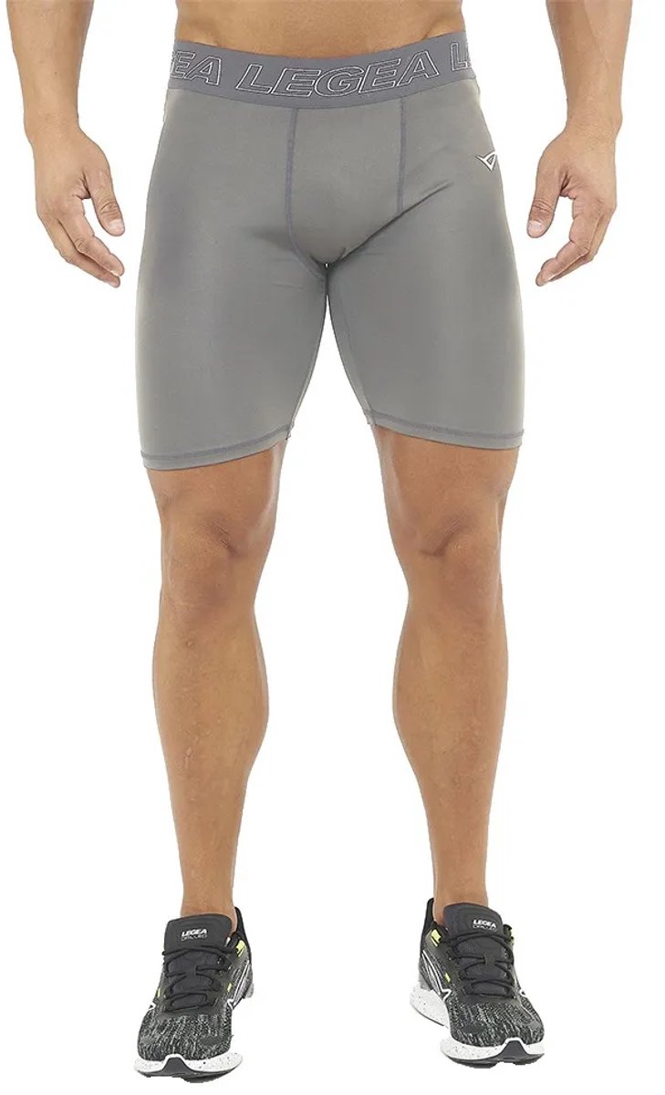 Legea Ironboy Korte Leggings Grijs XS-S Man